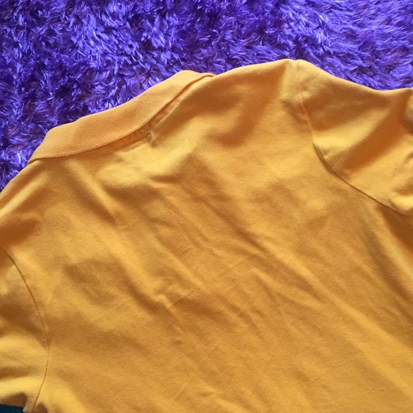 Yellow and navy Polo shirt - Picture 6 of 7